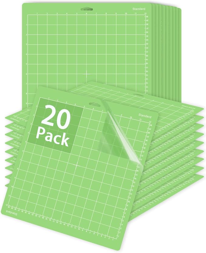 Gwybkq Cutting Mat 12x12 20 Pack, Compatible by Gwybkq