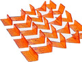Textured Stained Glass Pieces, 200G Vibrant 4 Shapes Mosaic Tiles by Unknown