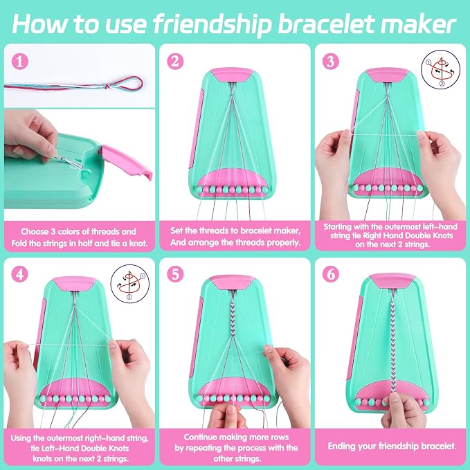 Maynacs Friendship Bracelet Making Kit - Image 3