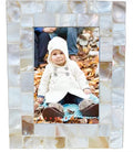 Mother of Pearl Mosaic Photo Frames 3.5by5 Beach Tabletop Picture Frame by GIFTME5