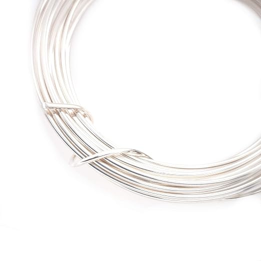 CRAFT WIRE 20 Gauge, 925 Sterling Silver Wire Half Hard Made in USA - 15FT | - Image 4