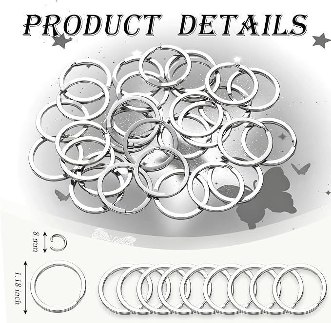 Trnayi 285 Pcs Inspirational Words Charms Bulk - Image 3