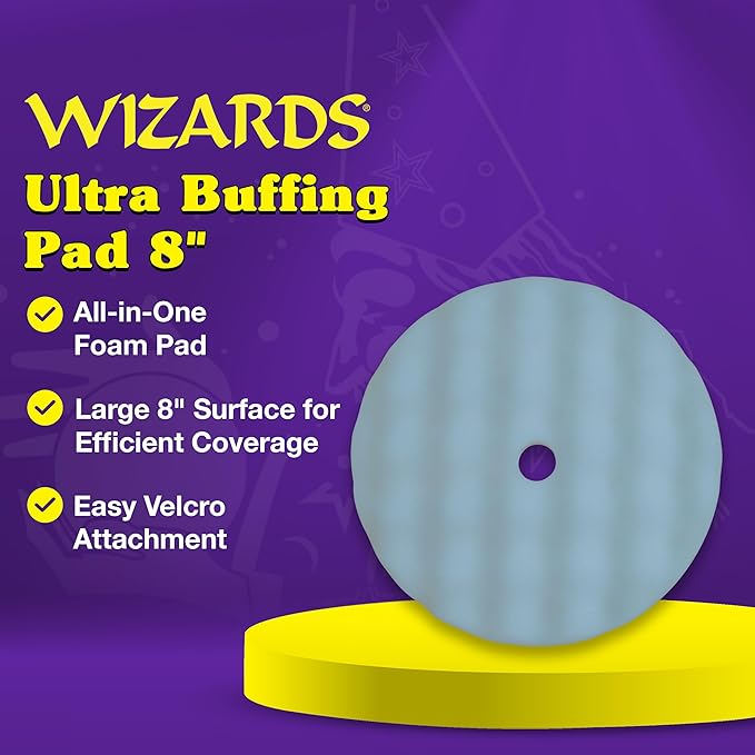 Wizards Buffing Pads (The Ultra Pad) 8" x 1.5"