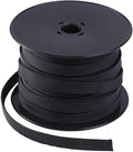 Keco 50ft – 1/4 inch & 1/2 inch PET Expandable Braided Cable Sleeve – Wire Sleeving for Audio Video and Other Home Device Cable Automotive Wire - Black