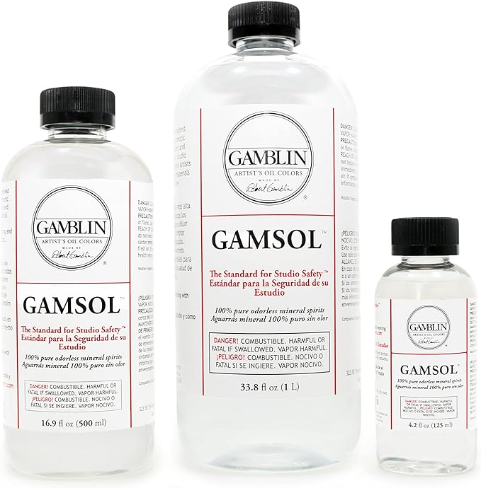 Artists' Grade Gamsol Oil Color Size: 16.9 oz - Image 2