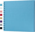 potricher 8 x 8 Inch DIY Scrapbook Album 40 Pages Hardcover Kraft Paper Scrap by potricher