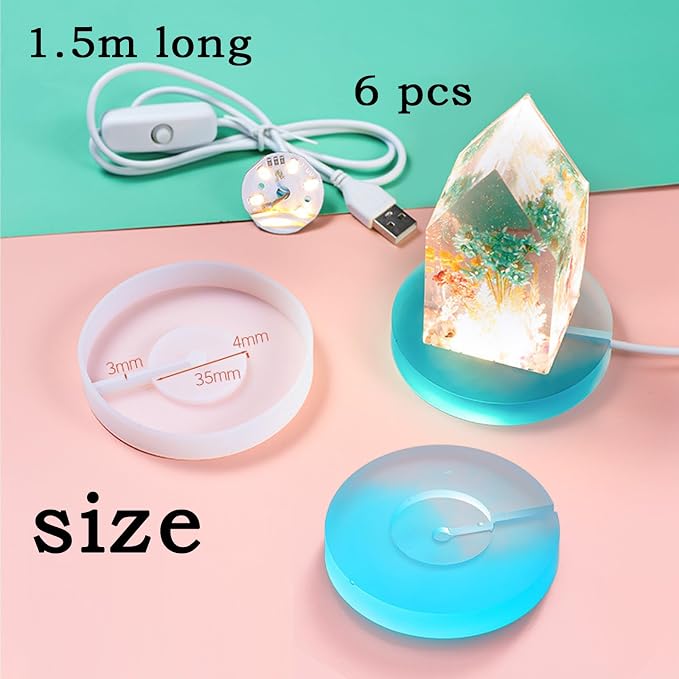 Actvty Round Display Base Silicone Mold - Image 4
