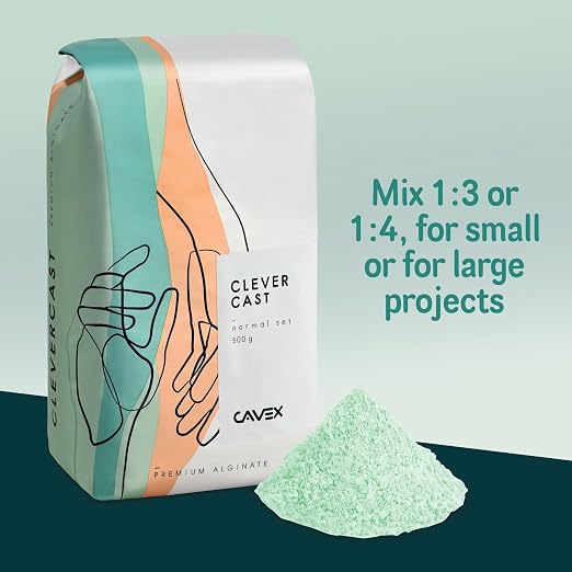 Cavex CleverCast Alginate Lifecast Molding Powder, Premium Impression Casting - Image 2