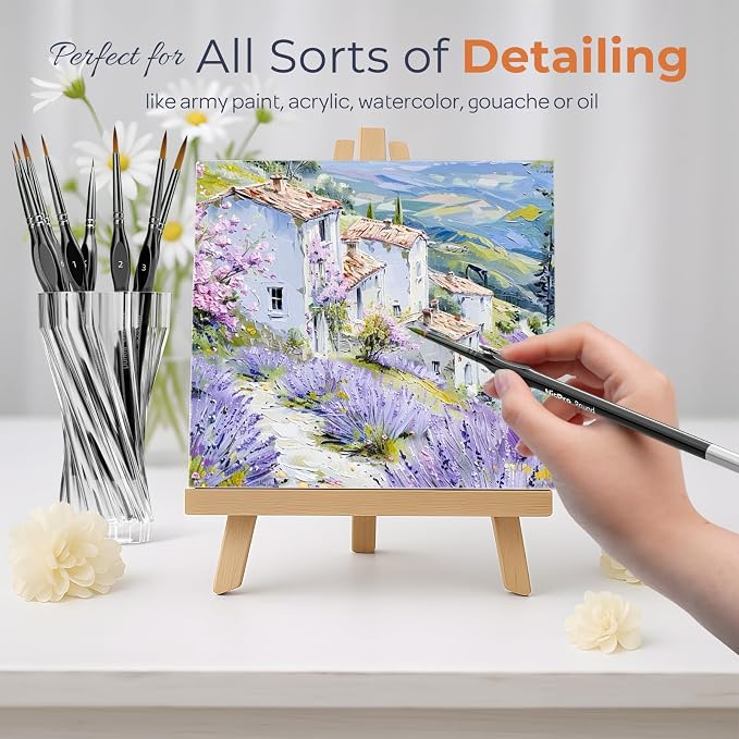 Nicpro Miniature Paint Brushes - Image 5
