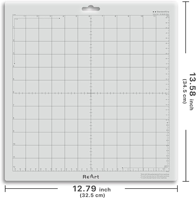ReArt Cutting Mat 12 x 12 for Silhouette Cameo 4/3/2/1 - Image 2