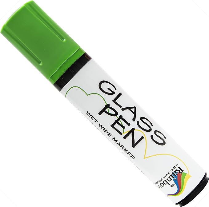 Glass Pen Window Marker: Liquid Chalk Pens by RainbowChalk