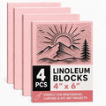 Bobblebro Linoleum Blocks for Printmaking Supplies by Unknown