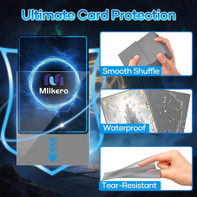 500 Count Card Sleeves, Matte Magic Card Sleeves, Smooth Shuffle & Tear - Image 4