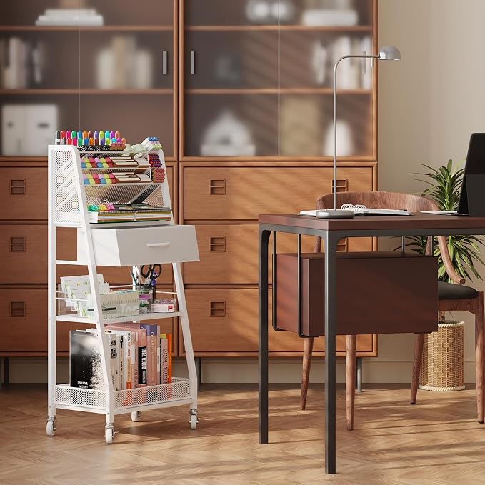 Homsorout 3 Tier Rolling Cart - Image 6