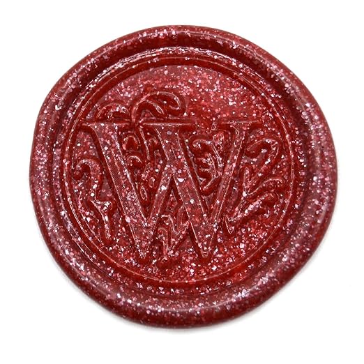 Medieval Initial Alphabet Sealing Wax Stamps, Brass Head Wooden Handle - Image 2
