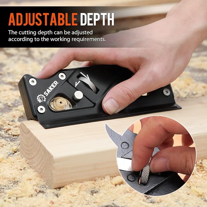 Saker Chamfer Plane-Woodworking Edge Corner Flattening Tool - Image 4