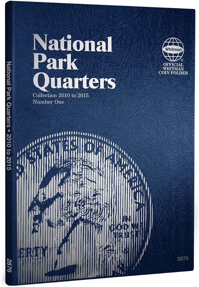 Whitman US Washington National Park Quarter Coin Folder Volume 1 2010 – 2015 P by Unknown