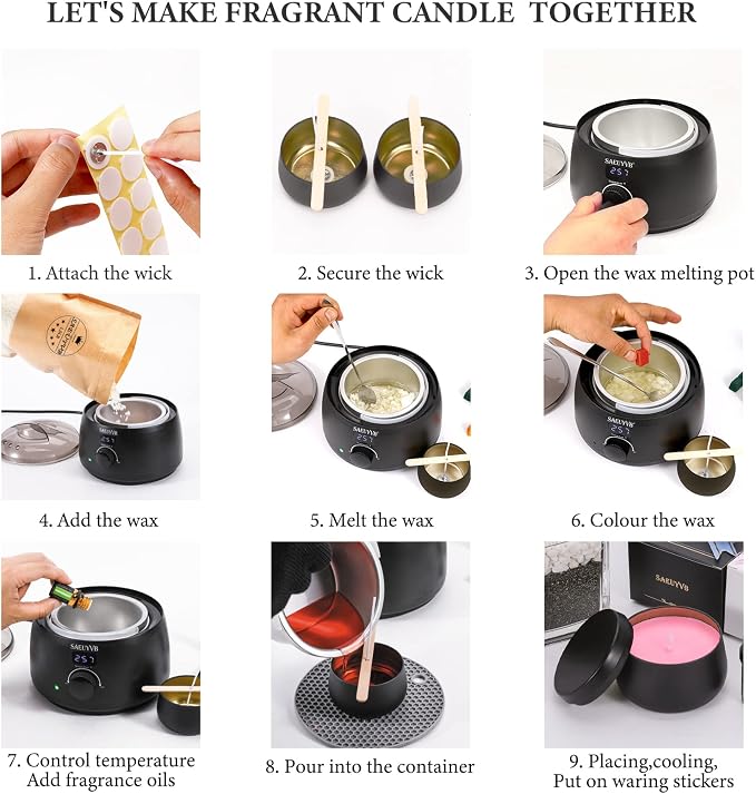 SAEUYVB Candle Making Kit for Adults - Image 6