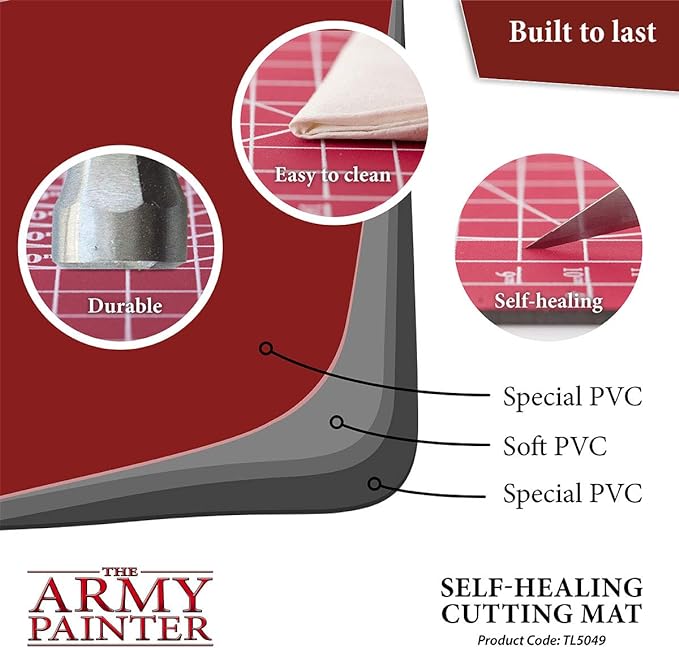 The Army Painter Self-Healing Cutting Mat | Double-Sided PVC Non-Slip Mat| - Image 3