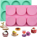 HUAKENER 2 Pcs Silicone Muffin Top Pans by HUAKENER