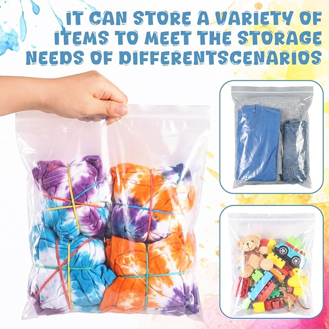 2000 Pcs Rubber Bands Kit for Tie Dye Projects Craft Project Colorful Elastic - Image 4