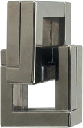 BePuzzled | Quartet Hanayama Metal Brainteaser Puzzle Mensa Rated Level 6 by BePuzzled