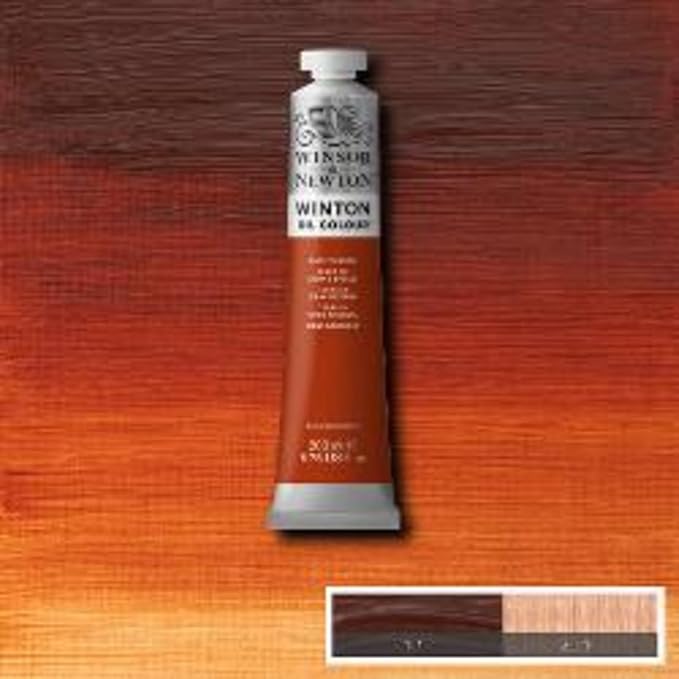 Winsor & Newton Winton Oil Color, 200ml Tube, Burnt Sienna - Image 3