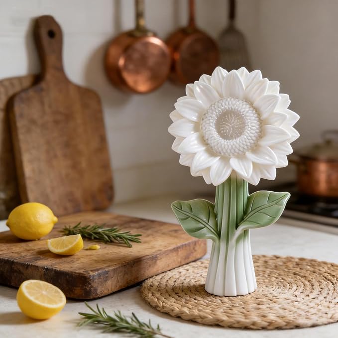 2PCS 3D Sunflower Candle Silicone Mold - Image 8
