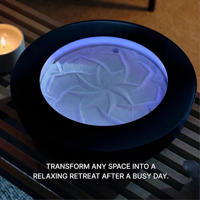 Homedics Drift Sandscape, Perpetual Motion Machine, Zen Garden, Meditation - Image 6