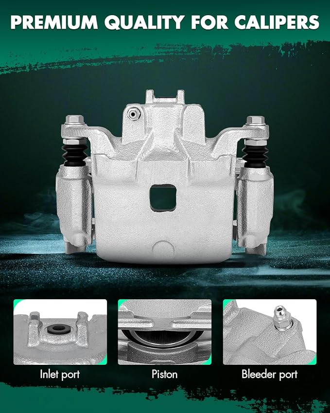 SCITOO Front Right Brake Caliper With Bracket 19B7103 Compatible For Jeep Grand Cherokee 1999-2004