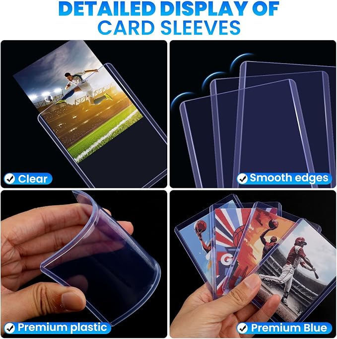 800 Card Sleeves Top Loaders for Cards, Baseball Card Protectors, Trading Card - Image 4