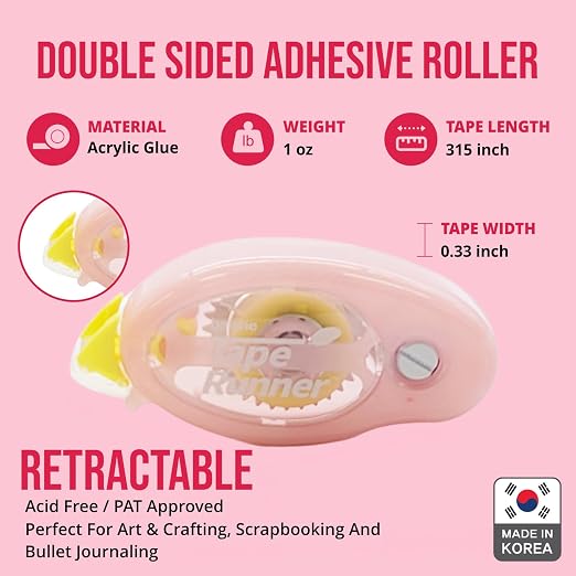 TapeRunner Double-Sided Adhesive Tape, 5/16 Inches by 315 Inches - Image 3