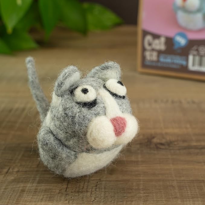 Woolbuddy Needle Felting Kit for Beginner Adults, Starter Set - Image 2