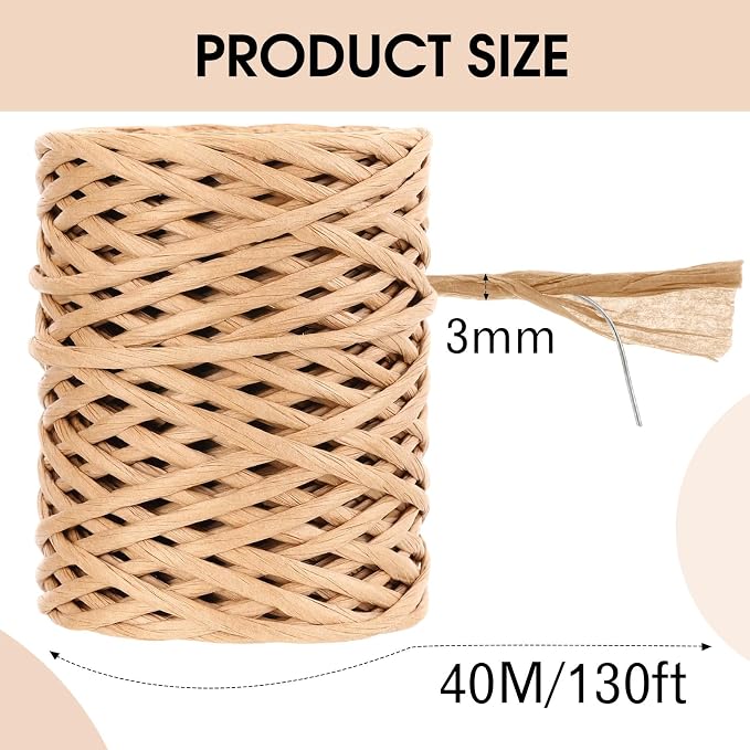Syhood 130 Feet Floral Wire Rustic Vine Bind Wire - Image 2