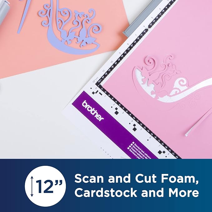 Brother ScanNCut DX Mat CADXMATSTD12, Foam and More, Replacement Accessory - Image 4