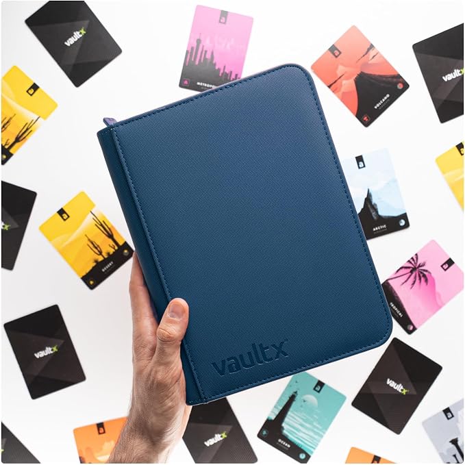 Vault X 4 Pocket Zip Trading Card Binder 160 Cards Exo-Tec | Holds 160 - Image 7