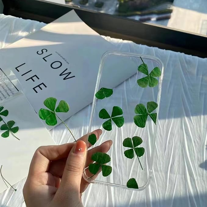 48 Pcs Mix Natural Dried Pressed 4 Leaf Clover - Image 7