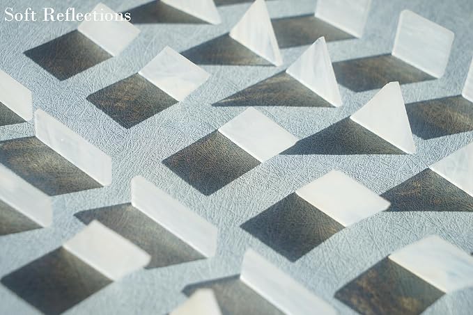 Large Textrued Transparent Glass Mosaic Tiles, 200g Pre-Cut Mosaic Glass Tiles - Image 4