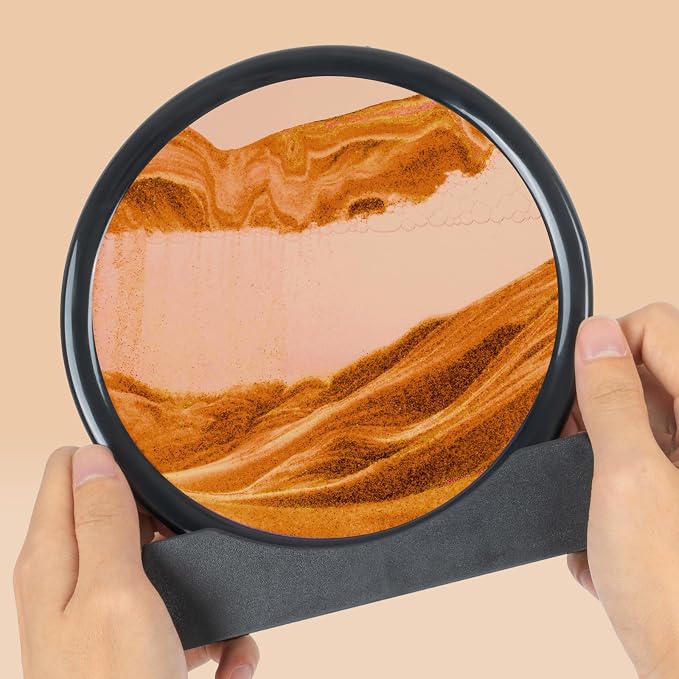 Meeitec Moving Sand Art, 3D Liquid Motion Deep Sea Sandscape Color Quicksand - Image 8