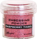 RANGER INDUSTRIES EMBOSSING POWDER RASP TINSL, us:one size, Raspberry Tinsel by Unknown