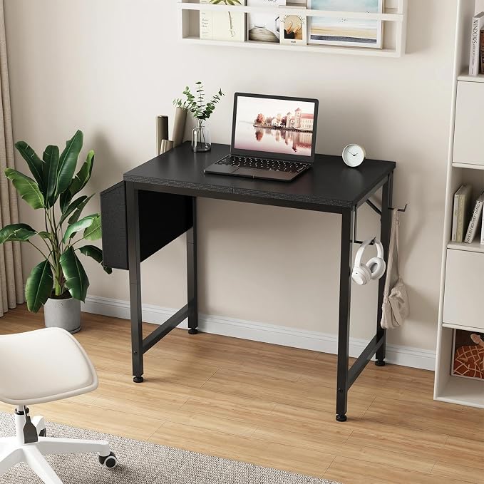 Lufeiya Small Desk for Small Spaces, 24 Inch Kids Girls Study Writing Mini - Image 2