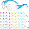 Macarrie 100 Pcs Kids Safety Glasses Bulk Safety Goggles for Children Laboratory Sport Shooting