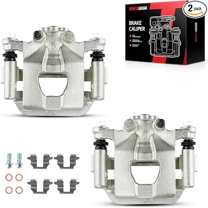 Torchbeam Rear Brake Calipers Set for Nissan 2007-2012 Altima, Nissan 2007-2008 Maxima, Rear Left and Rear Right Calipers Replace # 19B2780A+19B2781A
