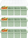 3-Pack Silicone Freezer Trays by Bandiction