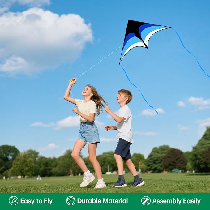 Mint's Colorful Life Delta Kite - Image 4