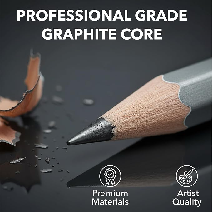 Mr. Pen- Sketch Pencils for Drawing, 14 Pack | Artist Graphite Pencils for - Image 3