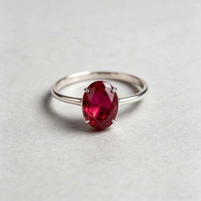 AierCrystal Ruby Red Cubic Zirconia Loose Beads Unset - Image 4