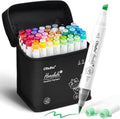 Ohuhu Alcohol Markers Brush& Chisel 48 Colors by Ohuhu
