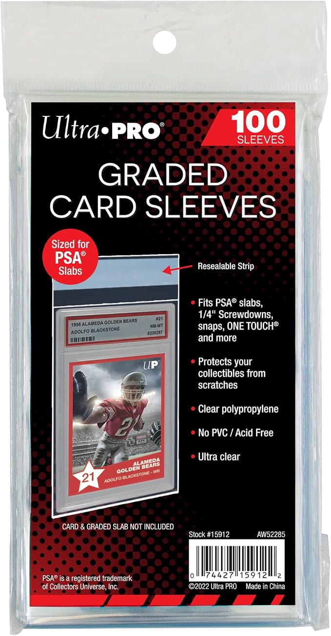 Ultra Pro Card Supplies PSA Graded Standard Card Sleeves - Image 3
