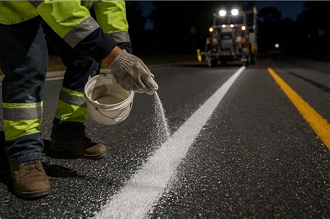 Reflective Glass Powder for Traffic Paint & Epoxy - Image 5